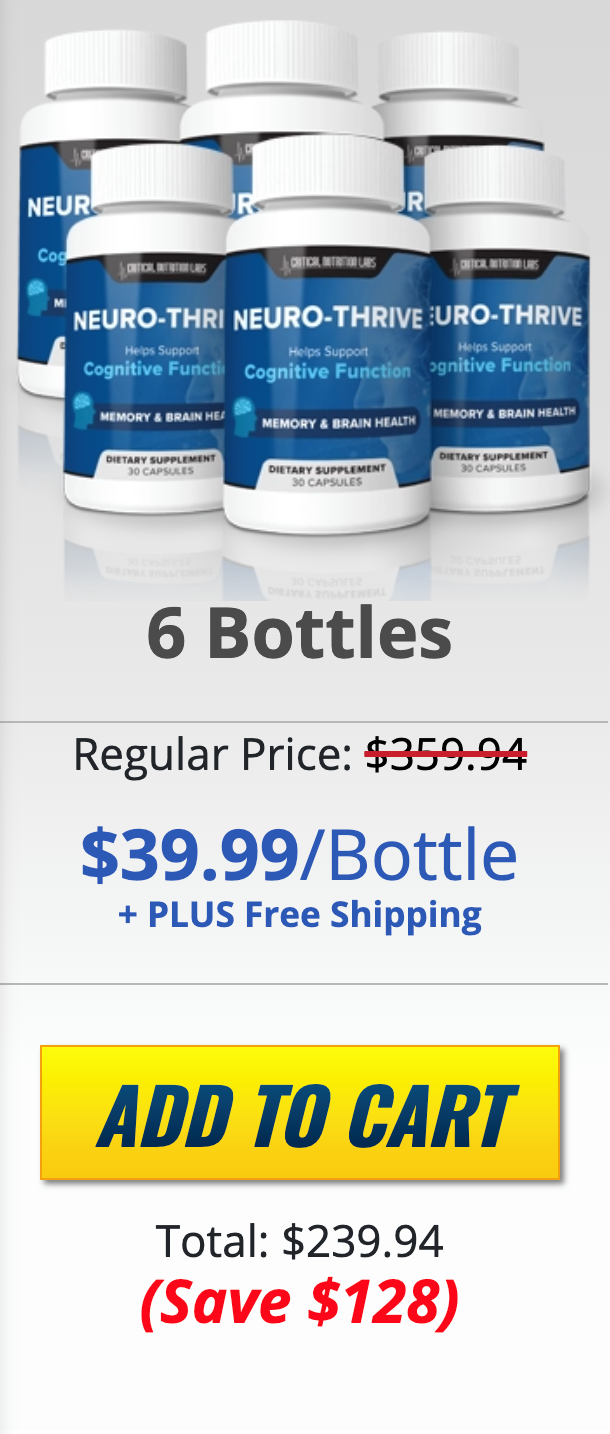 Neuro-Thrive - 3 Bottles